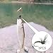 Zxpjkyu 5Pcs Houseflies for Fly Fishing Assortment Sturdy Artificial Durability #12 Fishing Lures