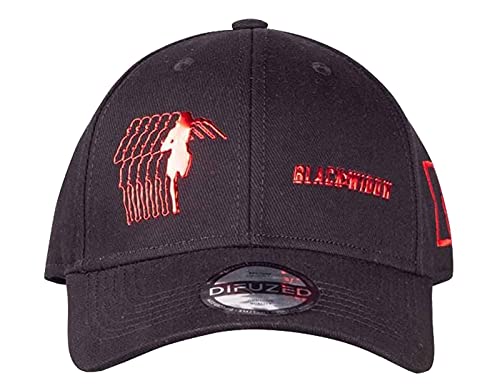 Casquette Black Widow femme noire ajustable accessoire Marvel Difuzed taille unique