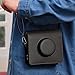 CAIYOULE Case for Fujiflim Instax Wide EVO Instant Camera PU Leather Camera Bag and for Fuji Wide Film Photo Magnetic Picture Frame With adjustable straps Black-（No Camera）