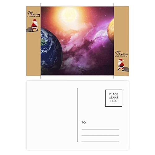 Cartes postales Père Noël Planet Earth pour envoyer facilement vos vœux sans enveloppe