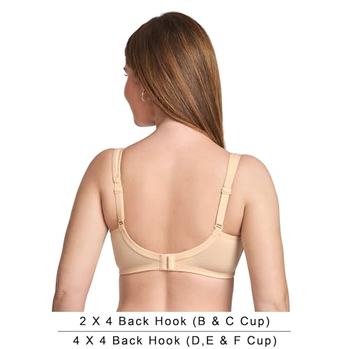 Image of TRYLO Women Full Coverage Bra, Cotton