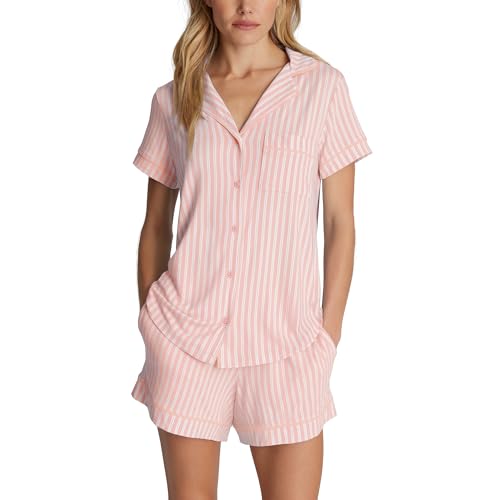 Image of Tommy John Women's Short Sleeve Top and Short Pajama Set