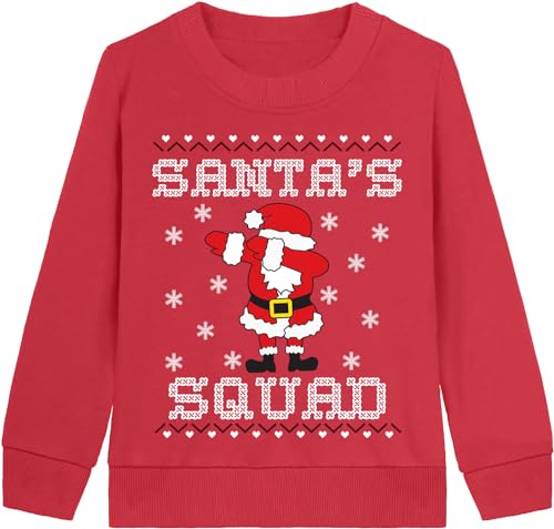Pull de Noël pour enfant qui ne gratte pas pour garçon de 3 à 10 ans
