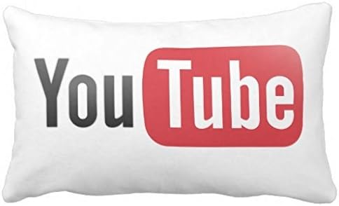 Standard Pillowcase Decorative YouTube Pillow Cases 20x36 Inches