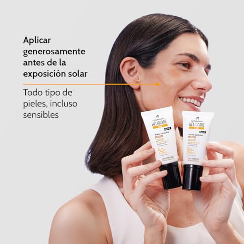 Cantabria Labs - Heliocare 360° Color Water Gel SPF 50+ - 50ml - Tono Bronze - Hidratante - Protección Solar Avanzada - imagen 5