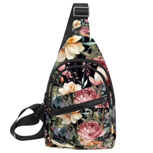 Mochila con estampado floral multicolor ideal para paseos urbanos y tardes de café