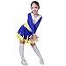 Little Girls' 2 Piece High School Cheerleading Uniform Costume Complete Outfit Cosplay Fancy Dress Chang 110