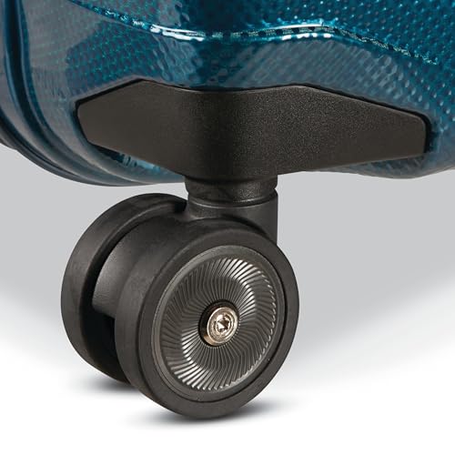Image of Samsonite Proxis X-Large Hardside Luggage with Dual Spinner Wheels - Innovative Roxkin Lightweight Shell With Ultimate Durability- Includes TSA Lock, Ergonomic Telescoping Handle - Petrol Blue
