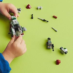 Amazon.co.jp - レゴ® スター・ウォーズ ボバ・フェットの宇宙船™ マイクロファイター 75344