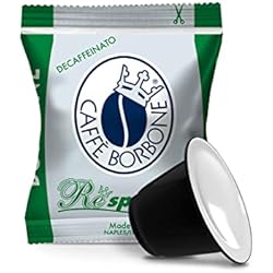 Cápsulas Borbone Respresso mezcla dek compatibles con Nespresso pz 50 100 200 300 400 500 (50)
