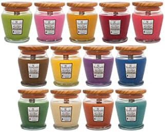 Hanna's Candles TimberWick Ember Glow Jar Candle