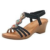 Design Respirant Et Moderne : La Tige En Polyuréthane Est Douce Et Respirante. Disponible En Noir Et Beige. Sandales Pour Femme Idéales, Offrant Un Bon Maintien Et Une Élégante Silhouette À Petit Talon.