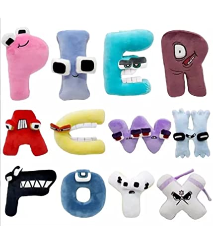Alphabet Lore Plush-Abc Lore-Alphabet Lore -Fun Toys-Alphabet Toys-Alphabet Lore Games-Fun Stuffed Alphabet Lore Plush Figure-Dad-Mum-Ball-Dog-Cat (V) #TOP4