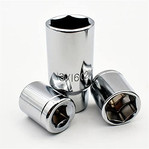 Professioneller Werkzeugkoffer Koffer Hülse Werkzeugset 21-teiliges Set 6,3 mm Serie Multifunktions Lange Ratsche… – Bild 5