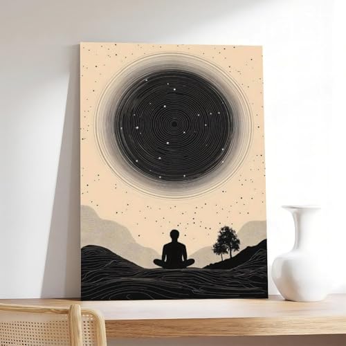 Poster minimaliste sur toile de qualite superieure 40x60cm - 7