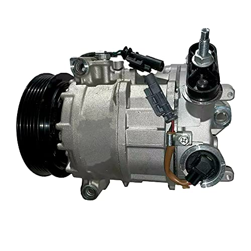 Aspligo Air Conditioner AC Compressor Fits For Chevrolet Malibu Impala Malibu Limited 2.0L 2.5L 2013-2018, For Buick Regal 2.0L 2.4L 2014-2017, With A/C Clutch, Replaces 22910274, 22947668