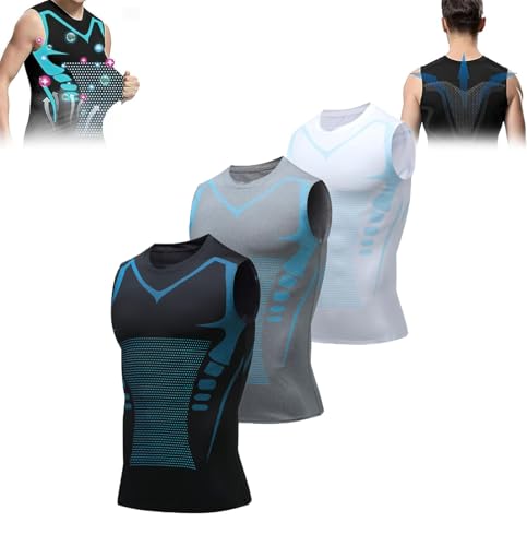 Ironfit Shirt Men, Wellook Compression Shirts, Qiawis Ionic Shaping Vest, Maynox Vitaboost Compression Shirt Workout Tank