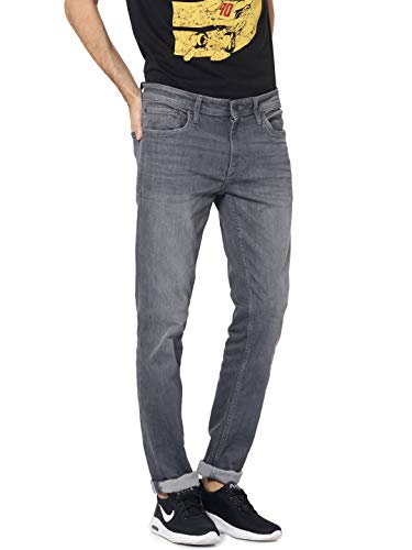Image of JACK & JONES Men's Regular Fit Jeans | Mid Rise | Jeans for Men
