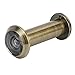 Door Viewer, 220° Anti - Theft Peephole, Alloy, Fits 55–90 mm Doors, Bronze - Wide Angle Security, Privacy Cover, Tool - Installation for Home Entryways (Extended 16mm, Aperture 16-23, Door