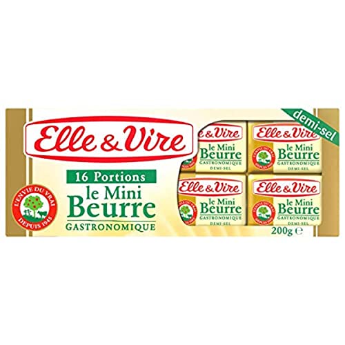  Elle & Vire Beurre demi-sel, gastronomique, au...