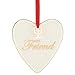 Lenox Expressions from the Heart Friend Ornament