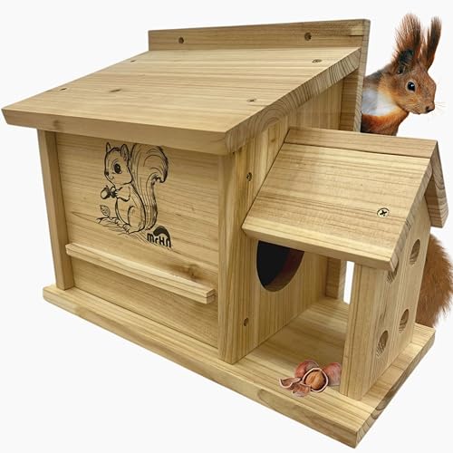 MrHN Small Size Squirrel House -...