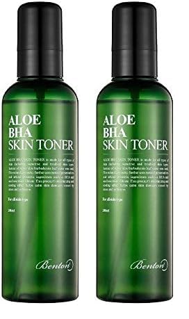 Benton Benton Aloe bha Skin Toner Facial moisturizer, 200 gr, 200 Gram (Pack of 2)
