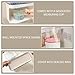 Laundry Powder Dispenser, 3000ml 2 Grid Waterproof Dustproof Clear Detergent Dispenser, Wall Mounted Laundry Powder Container with 2 Cups