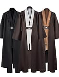 Kamcer Anakin Costume Adult Men Cosplay Tunic Hooded Halloween Outfit BR-XS