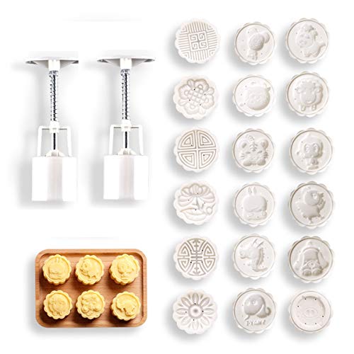 Huanup Moulle à Lune,Tampons pour Biscuits Gâteau Cover