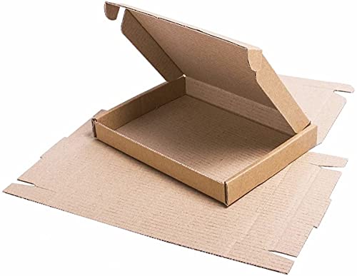 C6 A6 PiP Shipping Mailing Postal Large Letter box 160 x 111 x 19mm (16 x 11 x 1.9 cm) - Eco-Friendly and 100% Recyclable. (50)