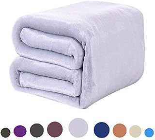 DREAMFLYLIFE Luxury All Season Blanket Summer Super Soft Fleece Blanket Queen All Season