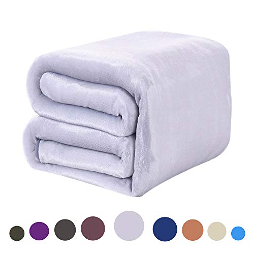 DREAMFLYLIFE Luxury All Season Blanket Summer Super Soft Fleece Blanket Queen All Season