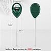 Plant Moisture Meter, Plant Water Meter, Soil Moisture Meter for House Plants for Garden, Lawn, Farm, Indoor & Outdoor Use, No Batteries Required (2 Packs Green)