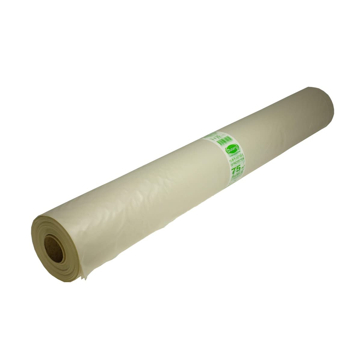 Bâche peinture 3x25m- 80 microns protection 75 m² - bache plastique translucide 3x25 m - Qualité premium