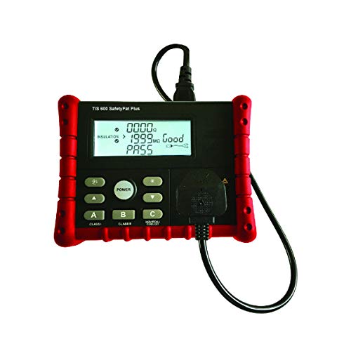TIS 600 | T.I.S. SAFETYPAT PLUS PORTABLE APPLIANCE TESTER MANUAL