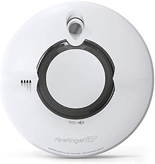 FireAngel Pro Connected Smart Smoke Alarm, Battery Powered with Wireless Interlink and 10 Year Life, FP2620W2-R