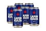 Lapin Kulta Premium Export Bier 5,2% Vol – 330ml Dose – Finnisches Premium Lagerbier aus Lappland – Mild, Gol ...