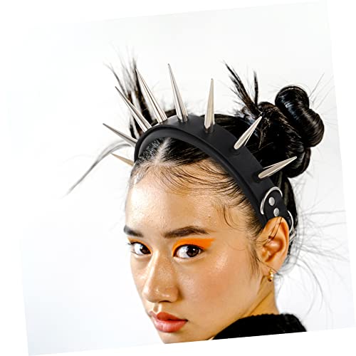 GALPADA Faixa De Cabelo Punk Spike Bandana De Casamento Trajes De Cosplay Primavera Acessórios De Ca