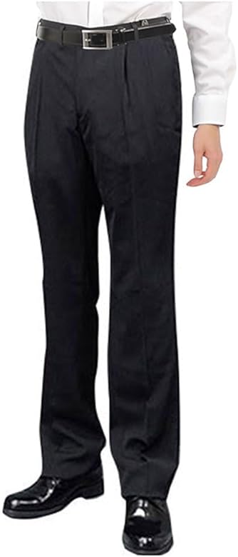 43285 メンズ　スラックス　アジャスター付き　黒　100E6 43285 メンズ スラックス アジャスター付き 黒 100E6 43285 メンズ