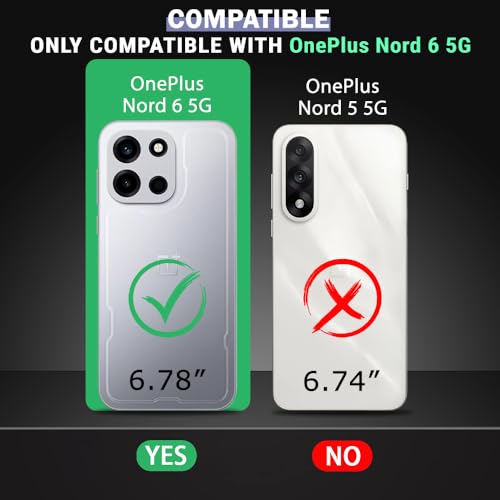 Image of TheGiftKart Liquid Silicon Back Cover Case for OnePlus Nord 6 5G | ShockProof Military Grade Protection | Micro-Fibre Cloth On Inner Side | Anti-Slip Grip Case Cover for OnePlus Nord 6 5G (TPU, Black)