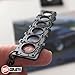 Pro Spec Imports: 2JZ Head gasket keychain, exact miniature, solid metal, for Toyota Supra A80 Mk4, Aristo, Crown, Chaser, Soarer, Lexus IS300, SC300, GS300, 2JZGTE & GE accessories gift