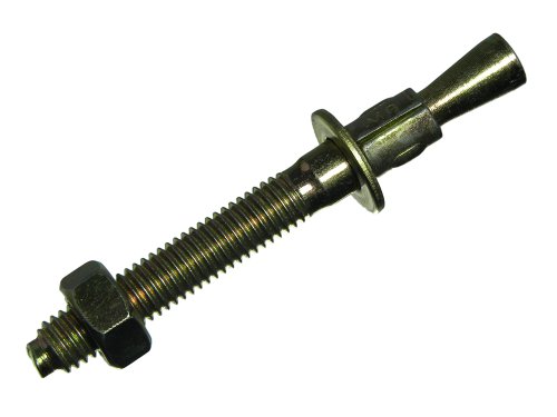 One Stop DIY 40 x THROUGH BOLT EXPANDING WEDGE MASONRY ANCHORS M8 x 10MM x 75MM YZP NEW