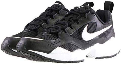 nike black air heights trainers