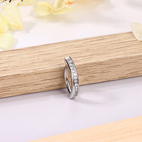 Orazio 9Pcs 14G Belly Button Rings For Women Surgical Steel Cute Butterfly Snake Heart Pearl Dangling Belly Rings Simple Reverse Curved Navel Rings Cz Opal Cliker Belly Rings Barbell Piercing Jewelry #TOP7