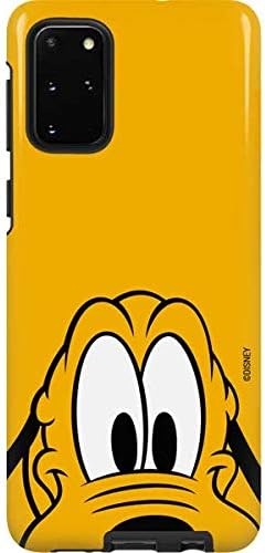Skinit Pro Phone Case Compatible with Galaxy S20 Plus - Officially Licensed Disney Friends Retro Goofy Stamps Art Design