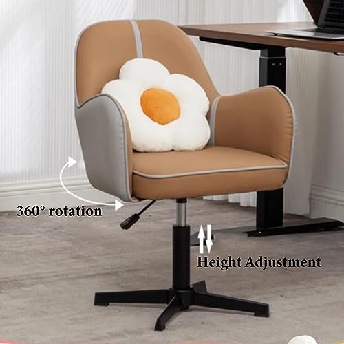 Chaise de bureau ergonomique en cuir synthétique vert avec dossier confort - 6
