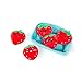 Emotional Support Strawberries by Relatable, Cuddly Stuffed Animals and Toys, Squishy Toys and Plushies, Great Gift Ideas for Loved Ones of All Ages, Includes 5 Plushies with Carrying Basket