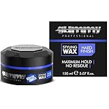 Gummy Professional Hard Finish Hair Wax - Maximum Hold Styling Wax - Transparent Water-Based Non-Greasy Formula - Leaves No Residue, Washes Out Easily - Watermelon Scent - 5.07 Fl Oz Single Pack