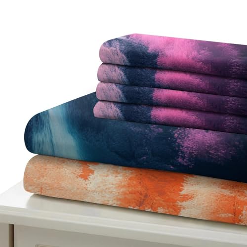 Drap de couette cerf 3D double 200x200cm avec housse microfibre légère - 7